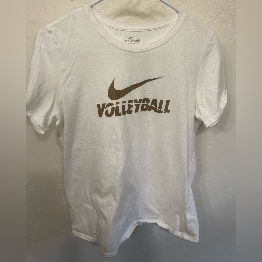 Nike White Volleyball Tee